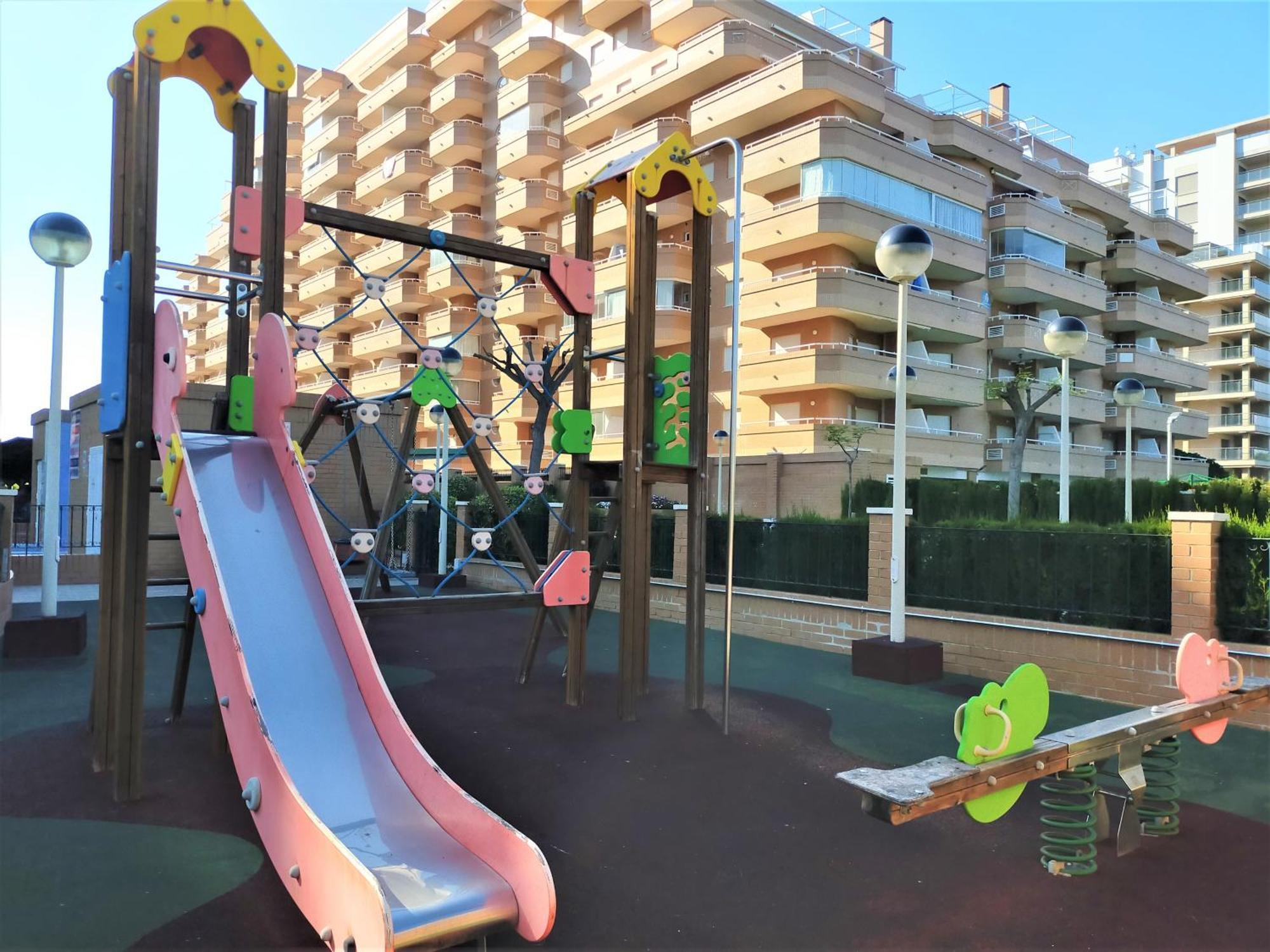 Acv - Vistamar Ii-1ª Linea Planta 9 Frontal Al Mar Apartman Orpesa Kültér fotó