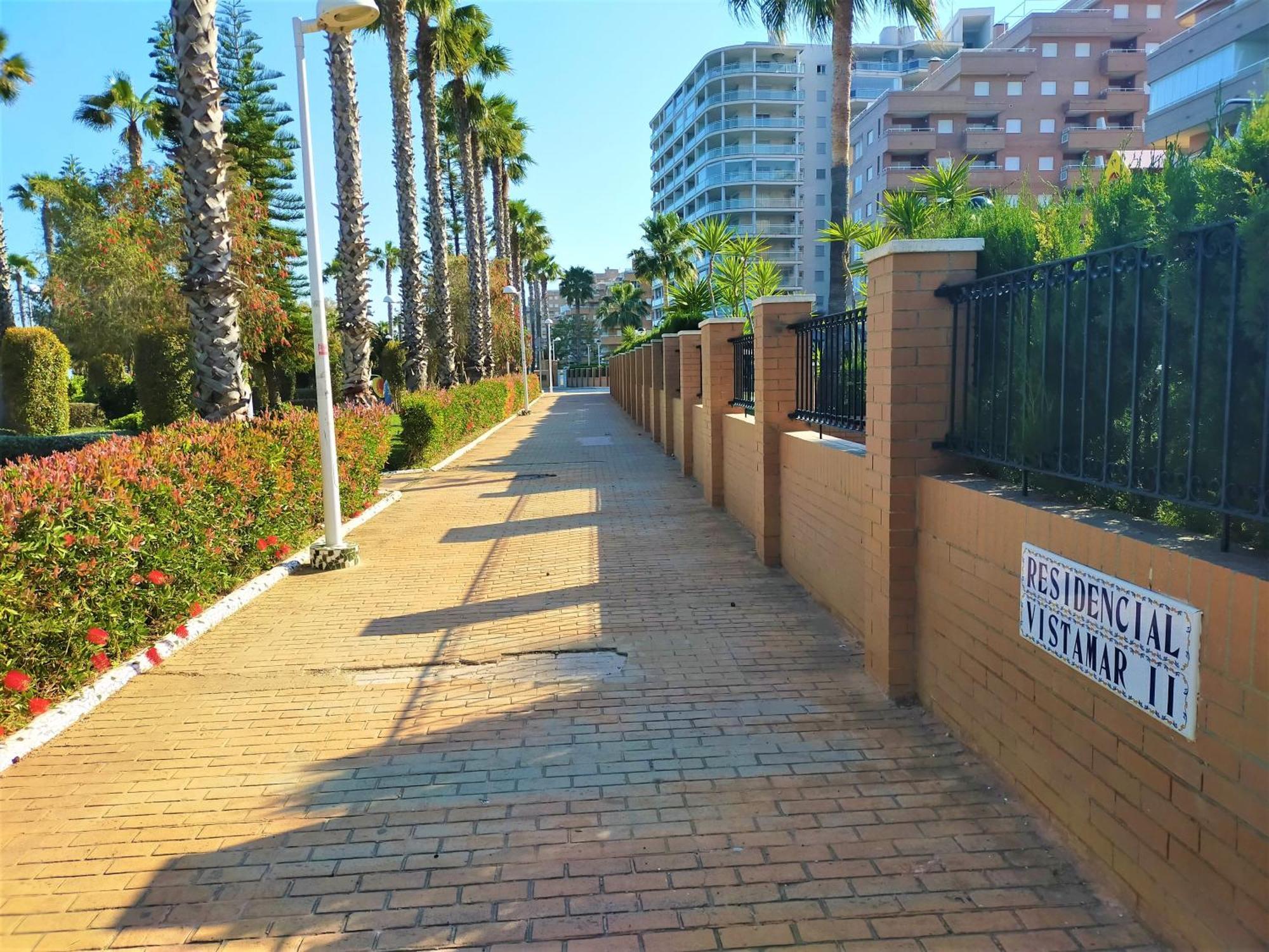 Acv - Vistamar Ii-1ª Linea Planta 9 Frontal Al Mar Apartman Orpesa Kültér fotó